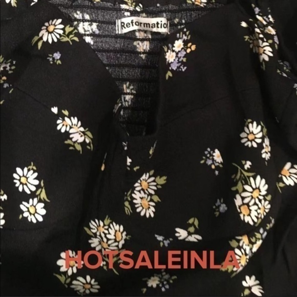 Reformation Reign Top in Daisy *NEW* - Picture 6 of 7